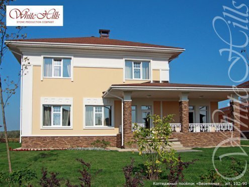 Искусственный камень плоский White Hills Кросс Фелл 102-90 коричневый рис 3