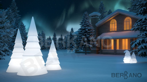 Елка Berkano Eiswald 2,0 115x90x200 см подсветка LED лента RGB арт.210_030_03_104 рис 4