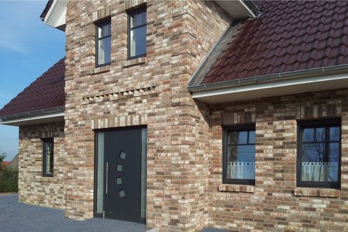 Клинкерная плитка Roben Geestbrand 601451 felsgrau 240х71х14 мм плоский элемент рис 5