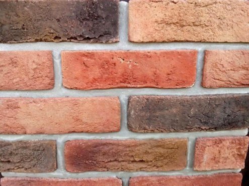 Искусственный камень угловой Eco Stone Монреаль 17-14 красный рис 2