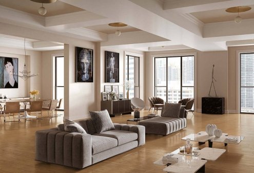 Керамогранит Atlas Concorde Oak Reserve Pure LASTRA матовая, структурная, ректификат 600х600х20мм, рядовая плитка 610010001142 рис 5
