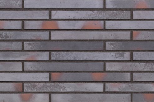 Клинкерная плитка King Klinker King Size 1001117 argon wall 490х52х14 мм плоский элемент рис 1
