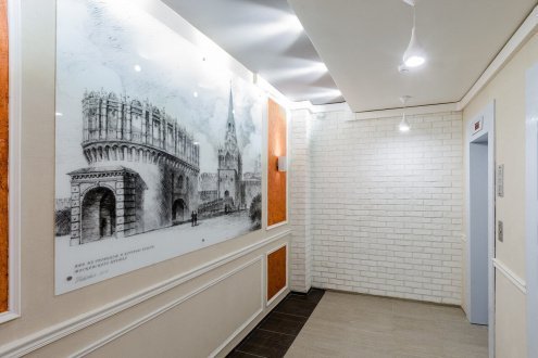 Искусственный камень плоский White Hills Кельн Брик 320-00 белый рис 8