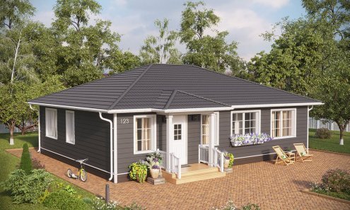 Модульная металлочерепица гонт Aquasystem Гетеборг RR 23 маренго  greencoat crown matt bt 1205х420 мм рис 3