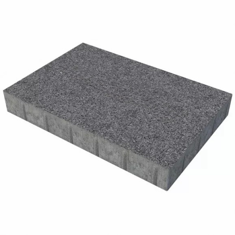 Тротуарная плитка Фабрика Готика Granite Плита Fino белла уайт частичный прокрас 600х400х60 мм рис 2