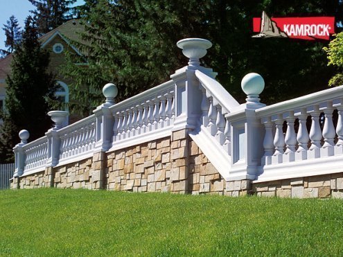 Искусственный камень плоский Kamrock Средневековая стена 03380 бежевый рис 2