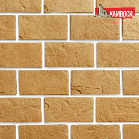 Искусственный камень угловой Kamrock Старая крепость 22042 бежевый рис 1