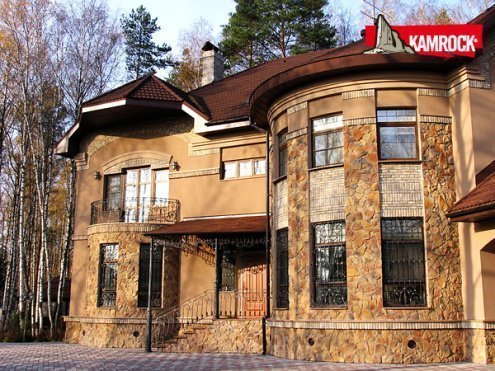Искусственный камень угловой Kamrock Бут 08142 бежевый рис 3