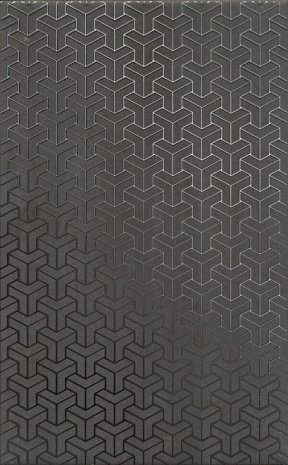 Керамическая плитка Kerama Marazzi Ломбардиа антрацит матовая 400х250х8мм декор HGD/D371/6400 рис 1