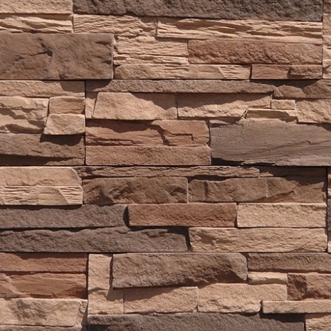 Искусственный камень плоский Leonardo Stone Корсика 890 коричневый рис 1