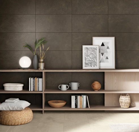 Керамогранит Italon Terraviva Floor Project Greige Ret naturale/rettificato 600х600х9мм рядовая плитка 610010001934 рис 3