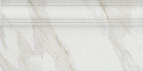 Керамическая плитка Kerama Marazzi Прадо белый глянцевая 400х200х10мм плинтус FME002R рис 1