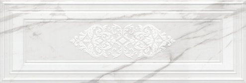 Керамическая плитка Kerama Marazzi Прадо белый глянцевая 1200х400х10мм декор VT/A20/14002R рис 1