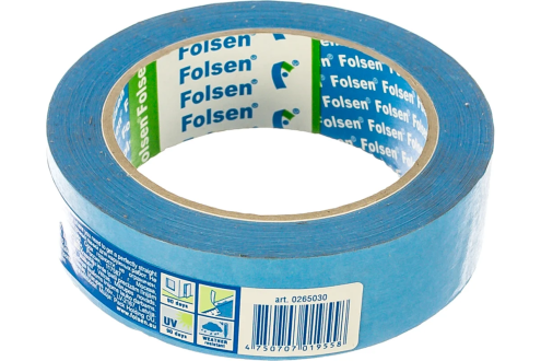 Малярная лента Folsen Perfect Edge Outdoor 30 мм х 50м синий 0265030 рис 2