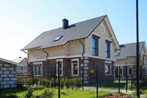 Искусственный камень плоский White Hills Брюгге Брик 316-40 коричневый рис 5