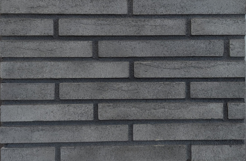 Минеральная плитка плоская BrickWell Simple 310x40x20 мм графит рис 1