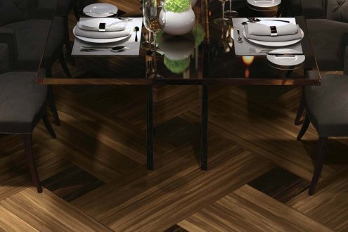 Керамогранит Atlas Concorde Aston Wood Floor Elm лаппатированная 450х450х10мм, мозаика 610110000071 рис 2