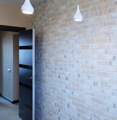 Искусственный камень плоский Eco Stone Кембридж 00-11 бежевый рис 2