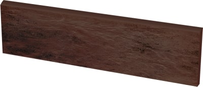 Клинкерная плитка Paradyz Semir цвет: Brown, поверхность: Гладкая размер:  81х300х11мм цоколь прямой рис 1