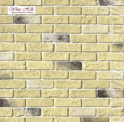 Искусственный камень угловой White Hills Кельн Брик 320-35 желтый рис 1