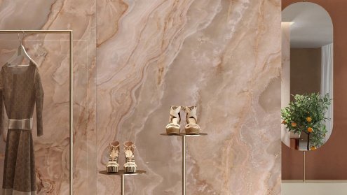 Керамогранит Ava Ceramica Onice Iride Malaga lappato 2800х1200х6 мм рядовая плитка 173023 рис 2