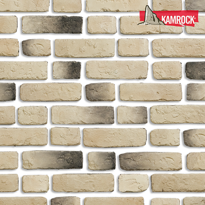 Искусственный камень тычковый Kamrock Античный кирпич 33640 бежевый рис 1