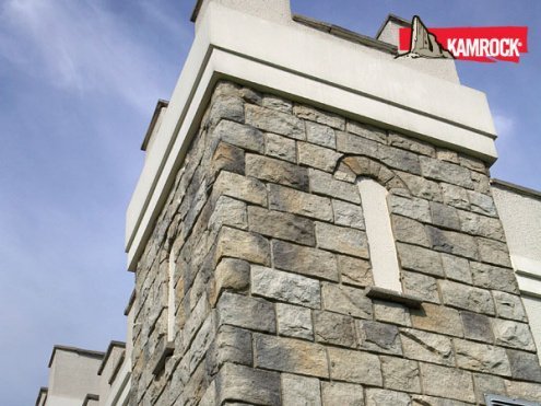 Искусственный камень угловой Kamrock Старый замок 02042 бежевый рис 4