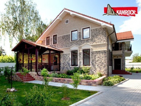 Искусственный камень угловой Kamrock Старый замок 02042 бежевый рис 3