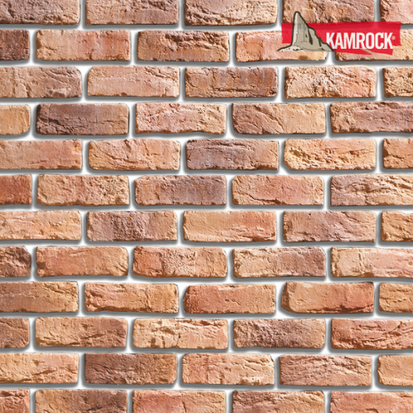 Искусственный камень тычковый Kamrock Ганзейский кирпич 35850 коричневый рис 1