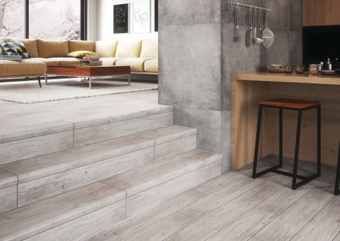 Клинкерная плитка Mykonos Legno Cassa цвет: Roble 326, поверхность: глазурованная матовая размер: 1200х330х12мм, монолитная ступень R9 - рис 2