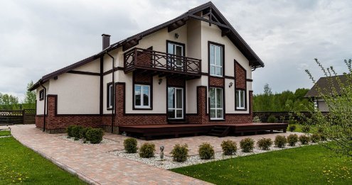 Тротуарная плитка Braer Premium Старый город "Ландхаус" койот частичный прокрас 80/160/240х160х60 мм рис 3