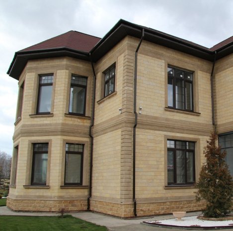 Искусственный камень плоский White Hills Лотиан 442-10 бежевый рис 2