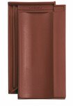 Керамическая черепица рядовая Creaton Optima nuance braun  ангоб 441х262 мм рис 2