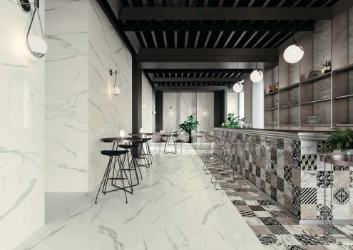 Керамогранит Atlas Concorde Empire Arabescato лаппатированная 1200х600х9 мм рядовая плитка 610015000614 рис 2