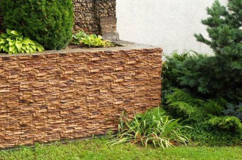 Искусственный камень плоский Leonardo Stone Корсика 880 коричневый рис 3