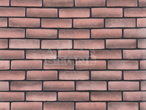 Искусственный камень угловой Atlas Stone Старый кирпич 508-1 красный рис 1