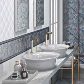Керамическая плитка Kerama Marazzi Марсо белый обрезной матовая 300х150х17мм плинтус FMA020R рис 2