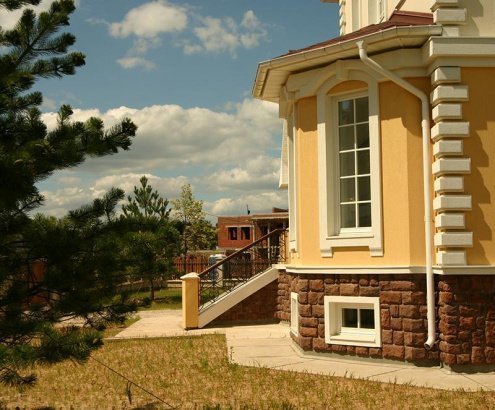 Искусственный камень плоский Kamrock Грубый скол 04170 коричневый рис 4