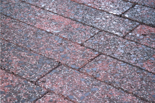 Тротуарная плитка Фабрика Готика Granite Плита Finerro дымовский частичный прокрас 1000х500х80 мм рис 1