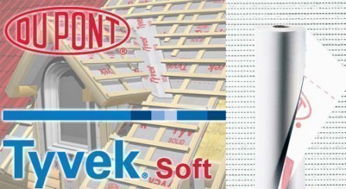 Гидроизоляция Tyvek Soft 50м.х1500мм.х0,18мм. рис 4