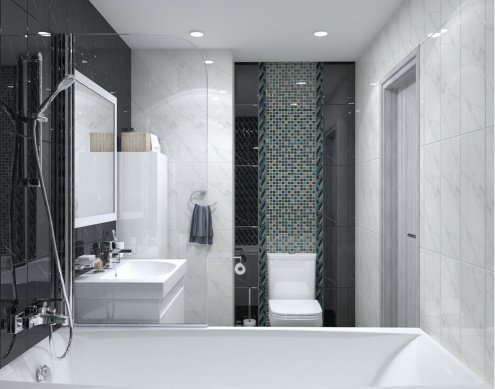 Керамогранит Kerama Marazzi Алькала орнамент глянцевая 300х70х11мм бордюр AD/B461/SG9322 рис 2