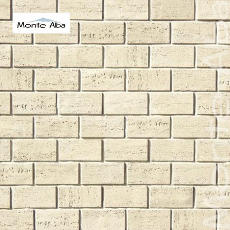 Гипсовая плитка плоская Monte Alba Монте Кьяро A465-10 бежевый рис 1