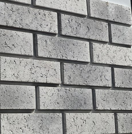 Искусственный камень плоский Atlas Stone Шамотный кирпич 022 серый рис 3