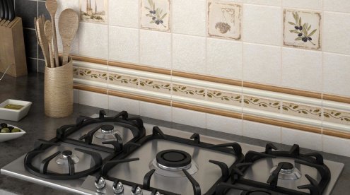 Керамическая плитка Kerama Marazzi Прованс бежевый матовая 99х99х9мм декор A1911/1221T рис 2