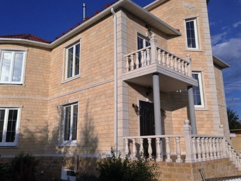 Искусственный камень плоский Eco Stone Кастелло 400 13 бежевый рис 3