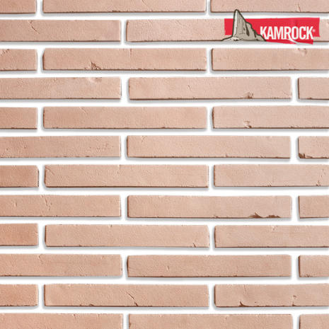 Искусственный камень ложковый Kamrock Романский кирпич 32870 бежевый рис 1