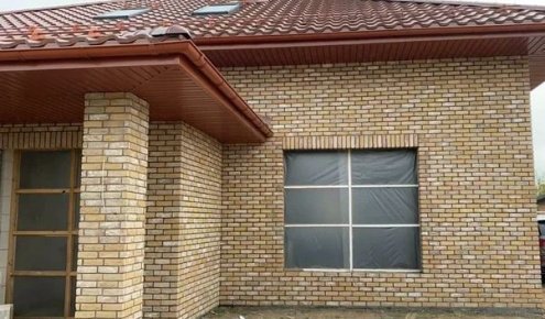 Кирпич ручной формовки ТАНДЕМ Глебово М125 0,5 WDF 215x50x65мм рельефный желтый рис 3