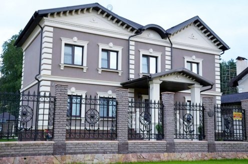 Искусственный камень плоский Atlas Stone Гранит узкий 024/узкий 6,25см серый рис 3